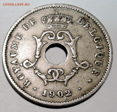 БЕЛЬГИЯ - 10 сантимов 1902 до 15.10  в 22.00 - DSCN2599.JPG