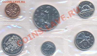 Минт-сеты Канады 1970,72,76 г.г. - Канада 72