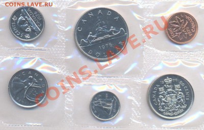 Минт-сеты Канады 1970,72,76 г.г. - Канада 76