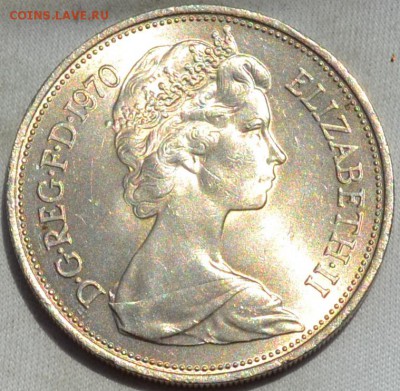 Британия 10 пенни 1970. 12. 10. 2018. в 22 - 00. - DSC_0287