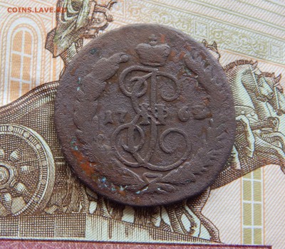 1 копейка 1764 года ММ,Биткин R2 - DSCN5012.JPG