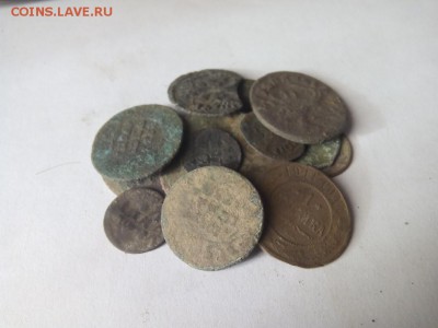 царская медь, копанина(14 шт) до.13.10 - медь