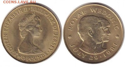 Крона Шайба Джерси 2 фунта 1981 Свадьба Принца Чарльза Дианы - krona_shajba_dzhersi_2_funta_1981_svadba_princa_charlza_i_ledi_diany