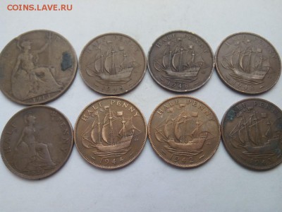 Англия (8 монет) до 13.10 - англия