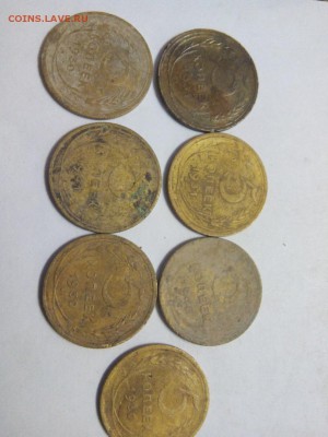 5 копеек 1930,1930,1930,1931,1931,1941,1946 - ссср5