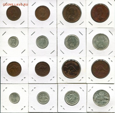 Австралия подборка 1955-1964 до 14.10.18 22-00 мск - Aus 1955-1964