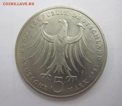 5 марок фрг 1984 мендельсон до 13.10.18 - IMG_7145.JPG