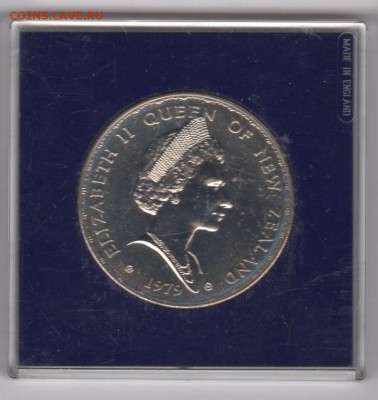Крона Шайба Новая Зеландия 1$ доллар 1979 Герб памятная - krona_shajba_novaja_zelandija_1_dollar_1979_gerb_pamjatnaja_korobka (2)