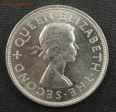 Крона Шайба Новая Зеландия 1 крона 1953 Елизавета II - krona_shajba_novaja_zelandija_1_krona_1953_elizaveta_ii (1)