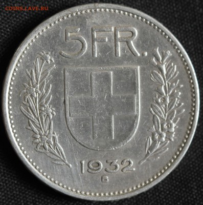С РУБ. ШВЕЙЦАРИЯ 5 франков 1932г. до 17.10 в 22-00 - IMG_4377.JPG