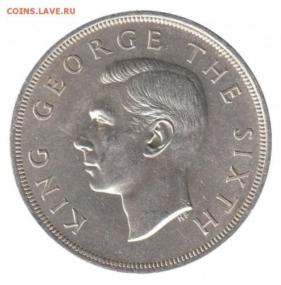 Крона Шайба Новая Зеландия 1 крона 1949 Серебро XF - krona_shajba_novaja_zelandija_1_krona_1949_serebro_xf (1)