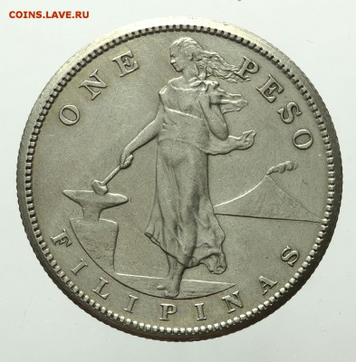 Американские Филиппины 1 песо 1908 XF Серебро Крона Шайба - s-l1600 %25252525281%2525252529