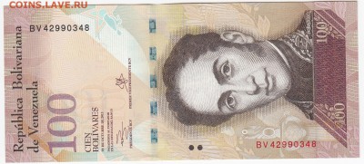 ВЕНЕСУЭЛА - 100 боливаров 2013 г. пресс до 18.10 в 22:00 - IMG_20181012_0006