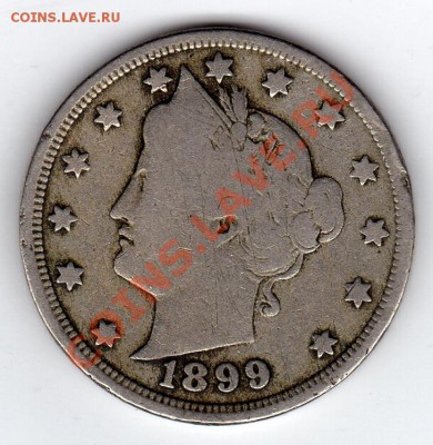 США 5 ЦЕНТОВ 1899 ДО 19.05.11 В 22.00МСК - img906