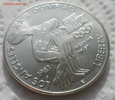 1 доллар США 1983. Олимпиада в Лос-Анджелесе - SAM_4186.JPG