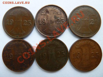 Лот 1. 1 рентенпфеннинг 1923 ADEFGJ; до 19.05.11. мск 21-00 - 1рнтпф. 1923_а.JPG