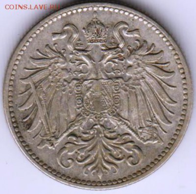 Австрия 10 геллеров 1915 г. до 24.00 20.10.18 г - 004
