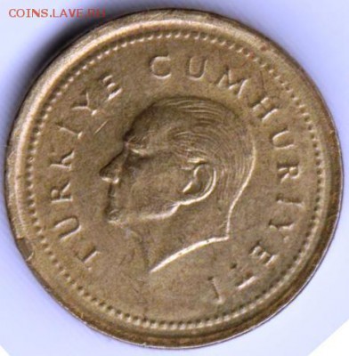 Турция 5000 лир 1998 г. до 24.00 20.10.18 г - 009