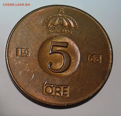 ШВЕЦИЯ - 5 эре 1963 г. до 21.10 в 22:00 - DSCN2704.JPG