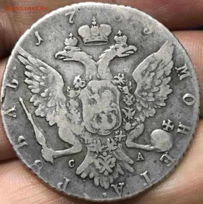 Рубль 1765? СПб Ti CA - 82057A40-C839-4E74-82DA-A4F493D7BB70