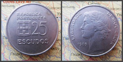 Португалия 25 эскудо, 1985 - 11