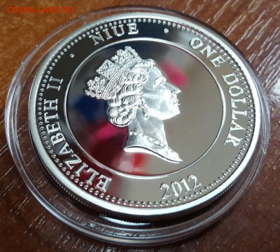 1 доллар Острова Ниуэ 2012г. пехота до 18.10 - 20170520_124241