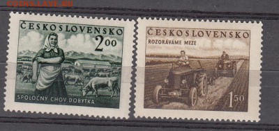 Чехословакия 1951 2м сельское хозяйство - 163