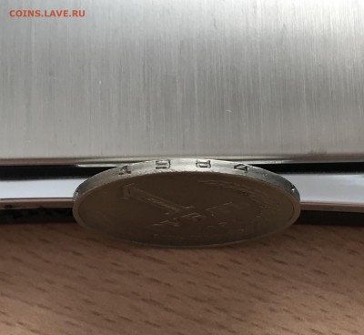 1 рубль 1984 на тонком кружке - IMG_6192C