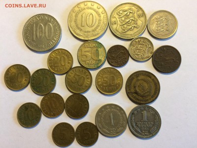 Подборка иностранных монет Югославия,Армения,Грузия и др59шт - image
