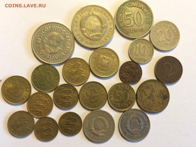 Подборка иностранных монет Югославия,Армения,Грузия и др59шт - image