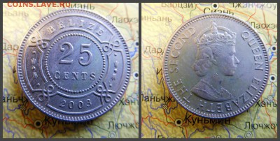 Белиз 25 центов, 2003 - 9