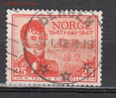 Норвегия 1947 1м 20о - 107