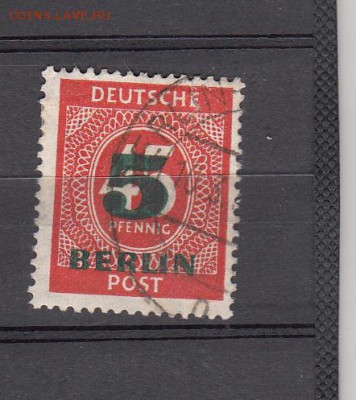 Берлин 1949 1м надпечатка - 128