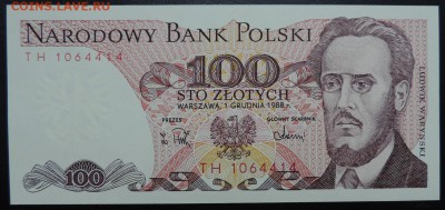 ПОЛЬША 100 злотых 1988г., ДО 21.10. - 100 злотых 1988г., А..JPG