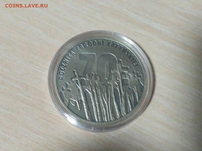 ПОЛЬША,10 злотых 2010г(70лет Катынской трагедии)до20.10.2018 - IMG_20181016_221919