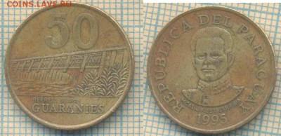 Парагвай 50 гуарани 1995 г., до 22.10.2018 г. 22.00 по Москв - Парагвай 50 гуарани 1995  4206