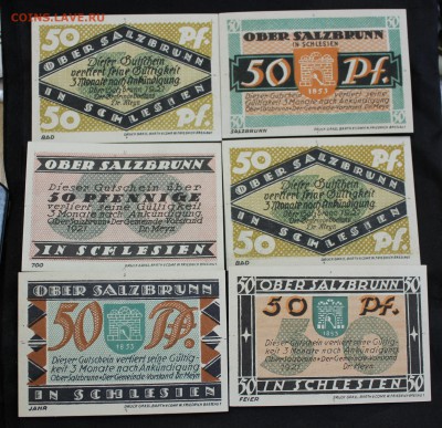 С РУБ. ЗАЛЬЦБРУНН 50 пфеннигов 1921г.6 шт  до 23.10 - IMG_4495.JPG