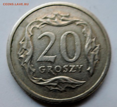 ПОЛЬША - 20 грошей 2004 г. до  23.10 в 22.00 - DSCN2724.JPG