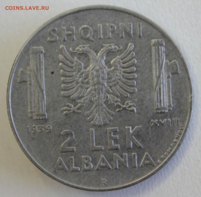 С РУБ.АЛБАНИЯ-ИТАЛЬЯНСКАЯ ОККУПАЦИЯ 2 лека 1939г. до 23.10 - IMG_4678.JPG