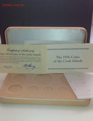 О.Кука набор 1976 пруф до 21.10.18 22-00 мск - Кор.Кук 1976
