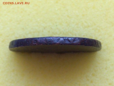 2 копейки 1759 Верхняя надпись. Перечекан. Гурт надпись. - 36196955