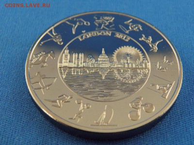 Крона Шайба Великобритания 5 фунтов 2012 Олимпийские Игры - krona_shajba_velikobritanija_5_funtov_2012_olimpijskie_igry_london_2012_olimpiada_sport