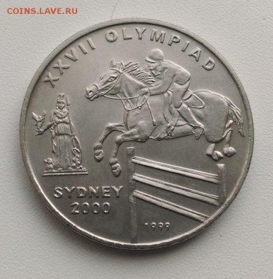 Крона Шайба Афганистан 50 афгани 1999 Летние Олимпийские Игр - krona_shajba_afganistan_50_afgani_1999_letnie_olimpijskie_igry_sidnej_2000_konnyj_sport_olimpiada