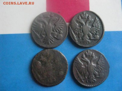 Деньга, 4 шт. 1731, 1748, 1749, 1750.  До 25.10.2018г. - 003.JPG