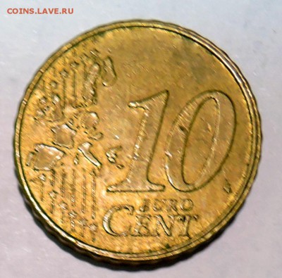 НИДЕРЛАНДЫ - 10 евроцентов 1999 г. до 25.10 в 22:00 - DSCN2769.JPG