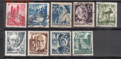 Германия Рейнланд-Пфальц 1947 9м - 283