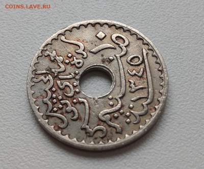 Тунис 10 сантим 1926 с поворотом 90° - т2