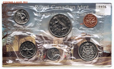 A39 Канада годовой набор 1976 Proof Like до 26.10 в 22°° - A39_Canada Proof Like Set 1976_2