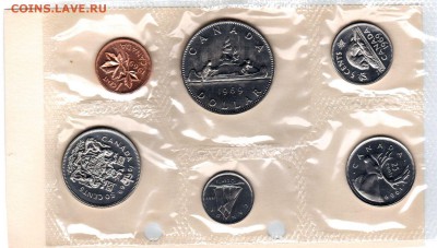 A40 Канада годовой набор 1969 Proof Like до 26.10 в 22°° - A40_Canada Proof Like Set 1969_1