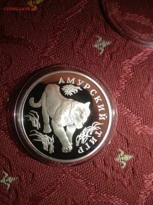 1 руб. Амурский тигр. Красная книга 1993г. до 23.10 - vNLvfS_n78A